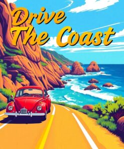 Coast Advertisement Paint Numbers