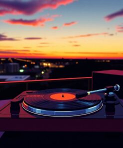 Dusk At The Turntable Paint By Numbers