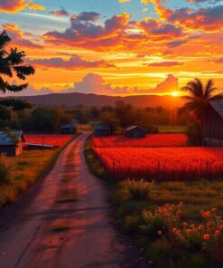 Cuban Farms Paint Numbers