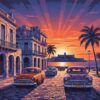 Dusk Over Realistic Havana Paint By Numbers
