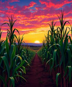 Realistic Sugarcane Paint Numbers