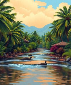 River Bend Paint Numbers