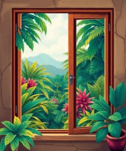 Window Escape Paint Numbers