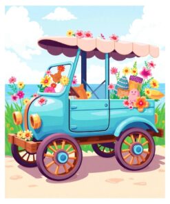 Surf Wagon Paint Numbers