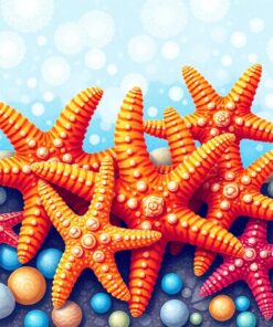 Ebb Tide Starfish Cluster Paint By Numbers