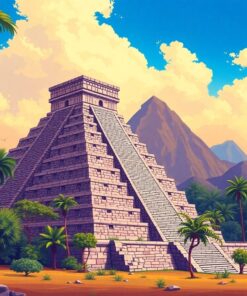 Ancient Tropics Paint Numbers