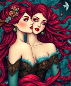 Vintage Sirens Paint Numbers