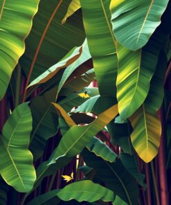 Banana Leaves Paint Numbers