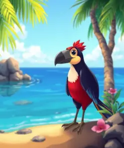 Echoing Animated Island Tunes Paint By Numbers