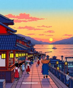 Festival Dusk Paint Numbers