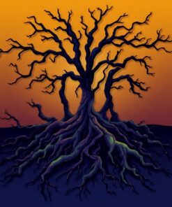 Eerie Strangling Root Shadows Paint By Numbers