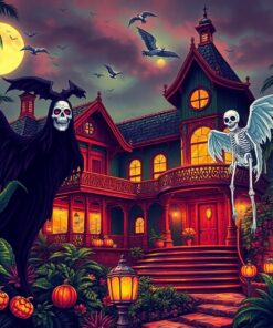 Estate Phantoms Paint Numbers