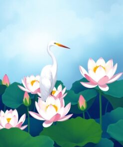 Giant Lilies Paint Numbers