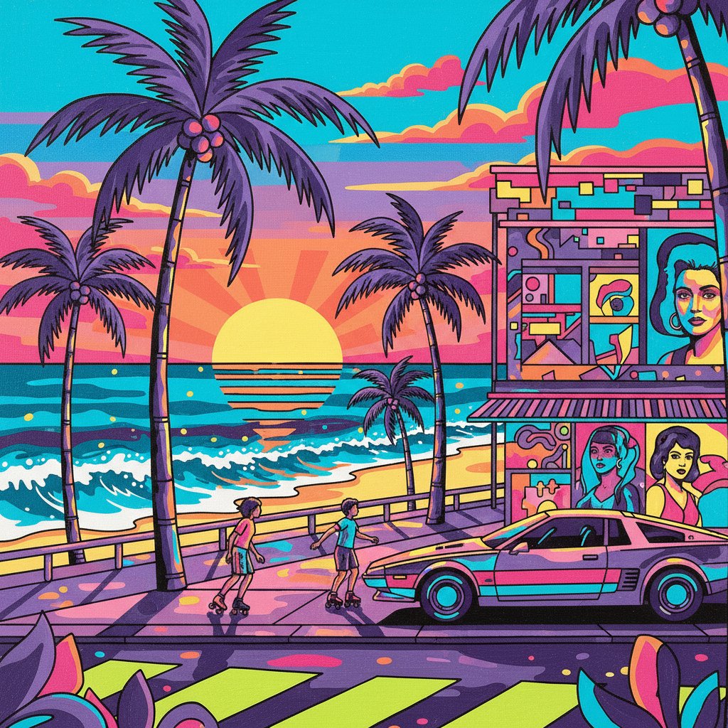 eighties-beachfront-street-art-paint-by-numbers-kit