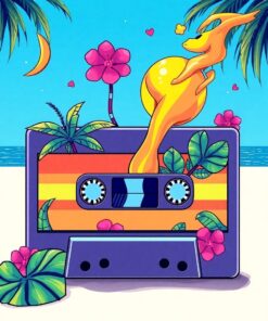 Summer Beats Paint Numbers