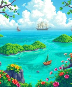 Emerald Archipelago Awaits Wendy Paint By Numbers