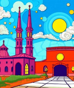 Nouveau Lilies Paint Numbers