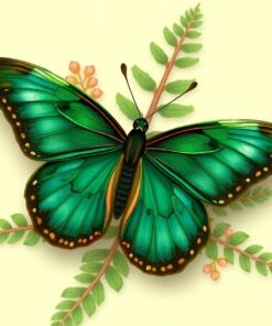 Vintage Fern Paint Numbers