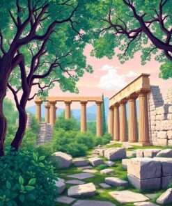 Over Ruins Paint Numbers