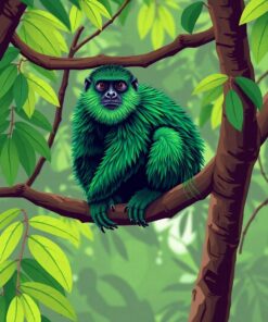Canopy Primate Paint Numbers