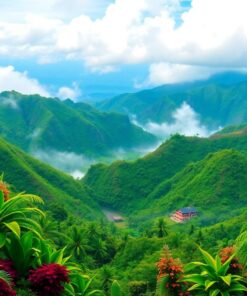 Emerald Crater Mist Paint By Numbers