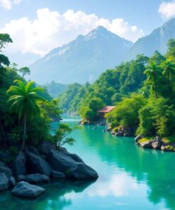 Jungle Waters Paint Numbers