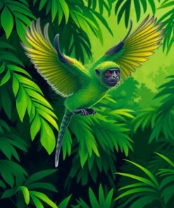 Primate Flight Paint Numbers