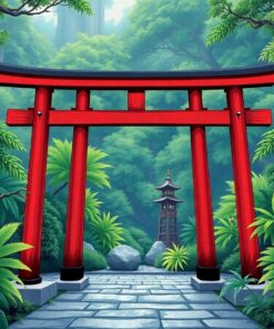 Torii Gate Paint Numbers
