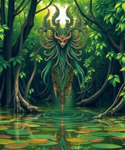 Water Deity Paint Numbers