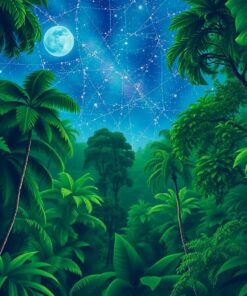 Rainforest Stargazing Paint Numbers