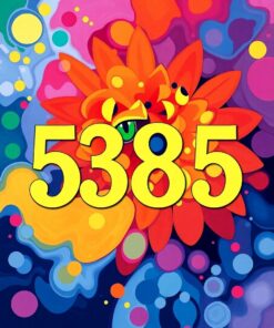 Tropical Lilies Paint Numbers