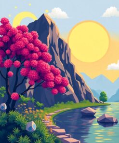 Below Kangchenjunga Paint Numbers