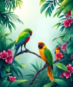 Bird Haven Paint Numbers