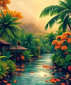 Monsoon Season Paint Numbers