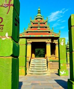 Temple Stones Paint Numbers