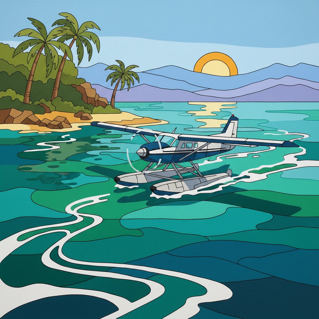 emerald-waters-aircraft-arrival-paint-by-numbers-kit