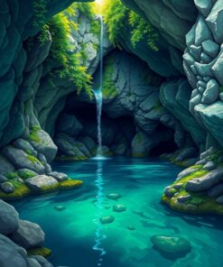 Cave Retreat Paint Numbers