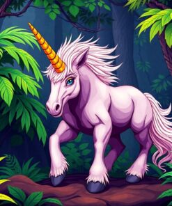 Horned Beast Paint Numbers