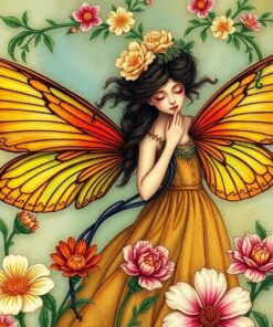 Flora Glass Paint Numbers