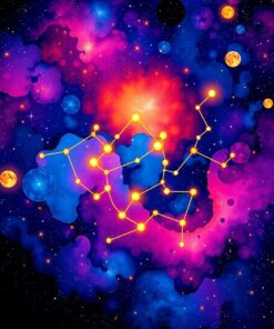 Constellation Magic Paint Numbers