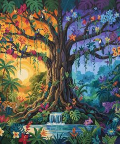 Equinox Jungle Tree Flora Paint By Numbers