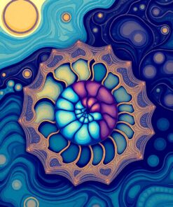 Vintage Nautilus Paint Numbers