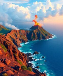 Island Coastline Paint Numbers