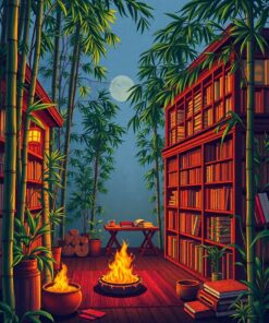 Bamboo Library Paint Numbers