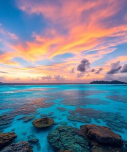 Tropical Atolls Paint Numbers