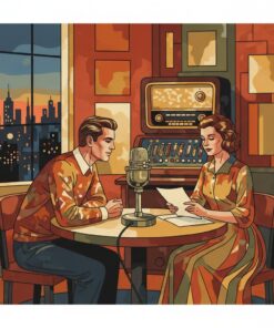 Evening Radio Show Draft Paint By Numbers