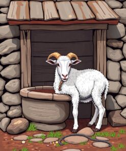 Antique Trough Paint Numbers