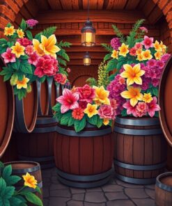 Oak Barrels Paint Numbers