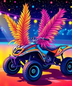 Quad Skates Paint Numbers