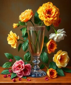 Antique Glass Paint Numbers